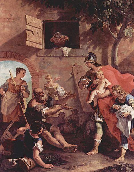 Die Kindheit des Ciro, Sebastiano Ricci